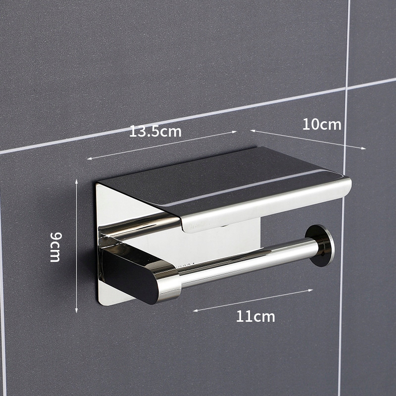 Kvalitní držák na toaletní papír s poličkou na telefon